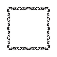 Frame, in the style of an ornament, Vector illustration eps 10, Art.	