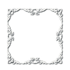 Frame, in the style of an ornament, Vector illustration eps 10, Art.	