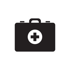 first aid kit icon vector illustration