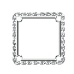Frame, in the style of an ornament, Vector illustration eps 10, Art.	