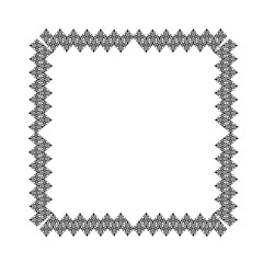 Frame, in the style of an ornament, Vector illustration eps 10, Art.	