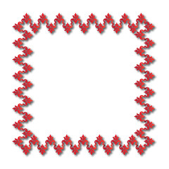 Frame, in the style of an ornament, Vector illustration eps 10, Art.	