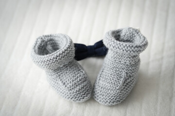 pair of baby shoes