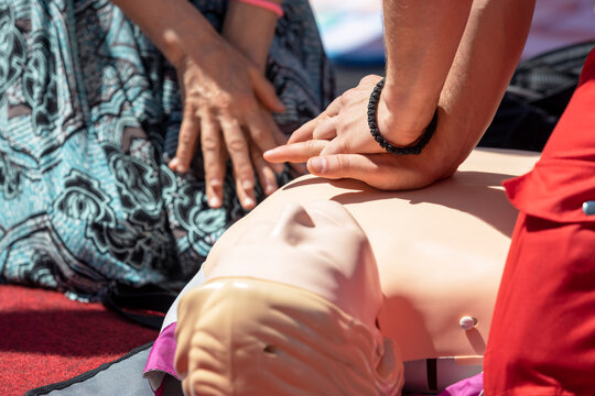 Cardiopulmonary resuscitation and first aid class