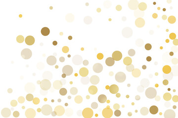 Gold glitter confetti, great design for any purpose. Party decor.