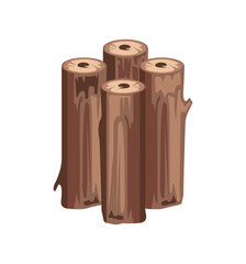 firewood vector design