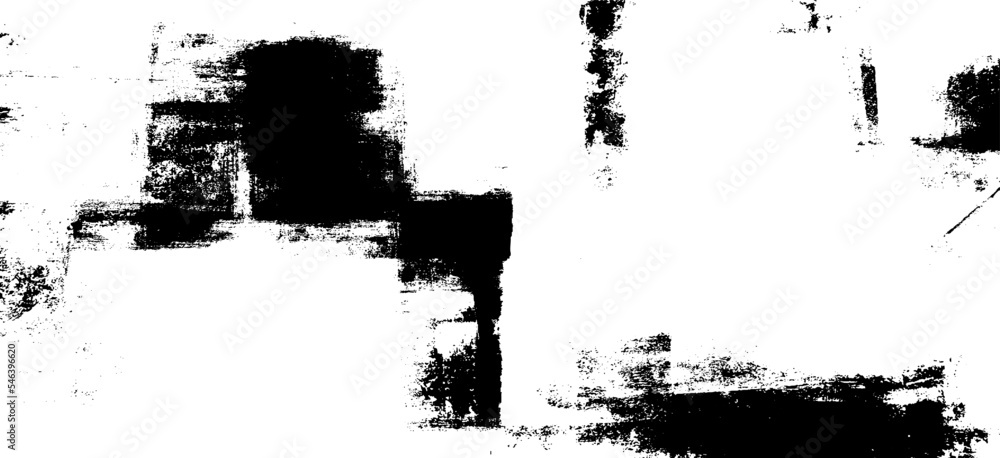 Poster monochrome texture composed of irregular graphic elements. distressed uneven grunge background. abst