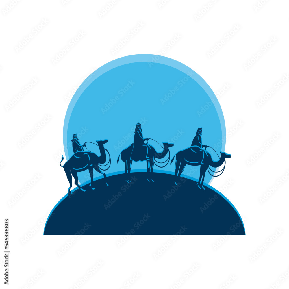 Wall mural epiphany wise men