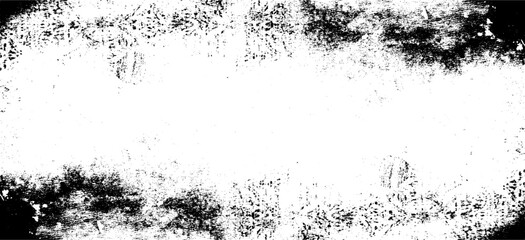 Scratched Frame. Grunge Urban Background Texture Vector. Dust Overlay. Distressed Grainy Grungy Framing Effect. Distressed Backdrop Vector Illustration. EPS 10.