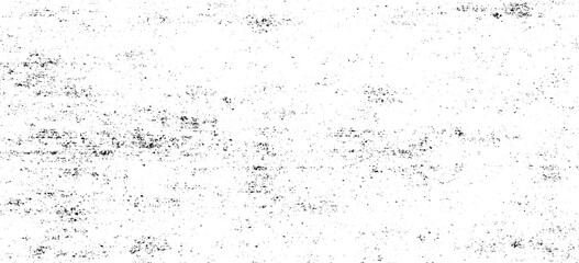 Abstract vector noise. Small particles of debris and dust. Distressed uneven background. Grunge texture overlay with fine grains isolated on white background. Vector illustration. EPS10.