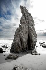 Rocks at the El Matador State Beach, Malibu, California