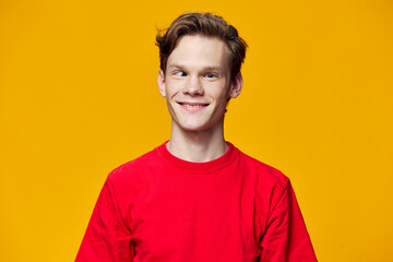 funny, funny guy makes a funny face expression