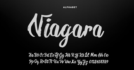 font alphabet Abstract Fashion. Typography urban fonts for logo, brand