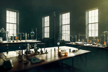 Vintage laboratory