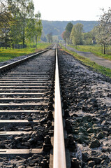 Fototapeta premium eisenbahnlinie
