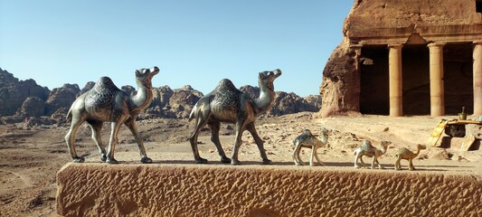 Jordan, Petra, camel