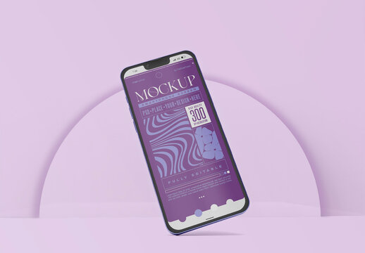 3d Smartphones Mockup