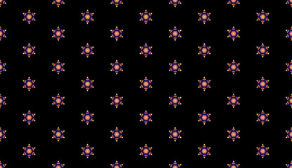 Fototapeta na wymiar Illustration Of A Seamless Repeating Pattern With Many Uses
