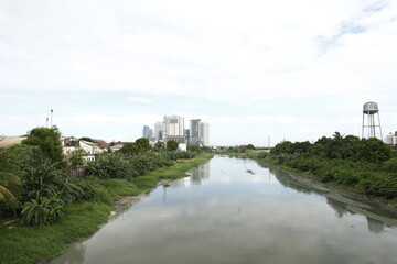 Fototapeta na wymiar View of the Marikina River