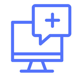 Fototapeta premium Help Medical Support Icon