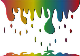 drops of paint background