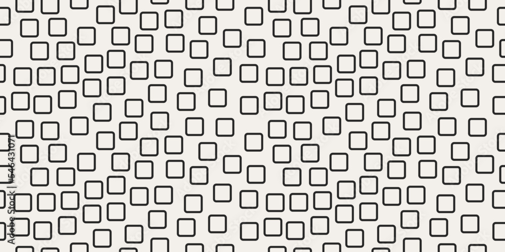 Poster square empty inside the ring. stylish seamless pattern for print or interior decoration.