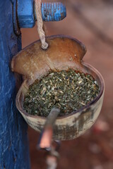 tereré typical cold drink from the pantanal of brazil