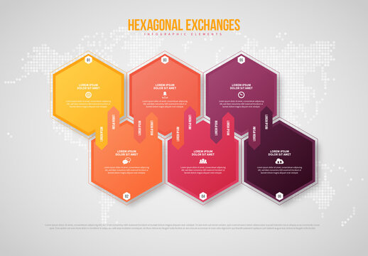 Hexagonal Exchanges Infographic