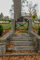 Obraz premium Washington Irving grave