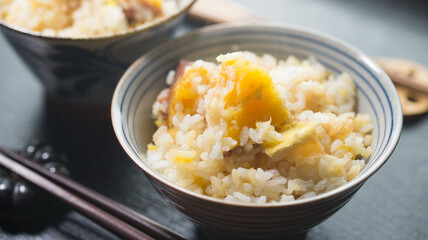 さつまいもご飯