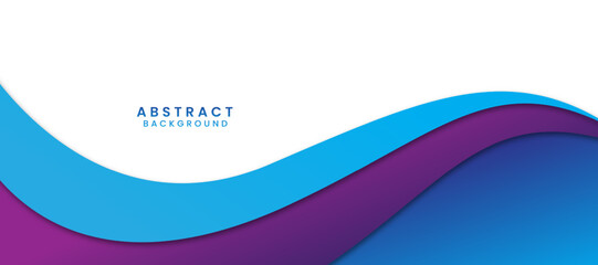 abstract wavy background vector illustration template