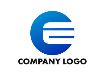 E logo for company