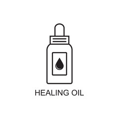 healing oil icon , dropper icon