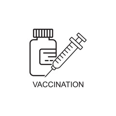 vaccination icon , medical icon vector