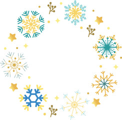 Christmas element for decorating new year and season greeting 