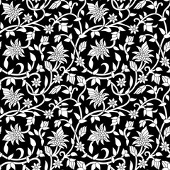 paisley  flower    Design pattern on background