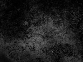 Fototapeta na wymiar Dark cement wall background in vintage style for graphic design or wallpaper