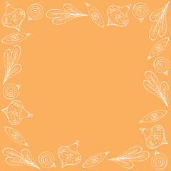 Banner for seasonal discounts, invitation or greeting card, exclusive Christmas decorations, christmas flat design vector. Holiday Party Card Design Template
