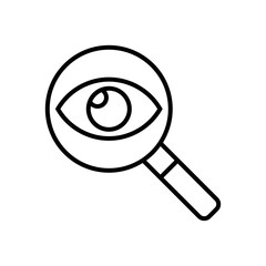 Searching icon vector graphic illustration