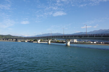 Fototapeta na wymiar 愛媛県西条市の風景