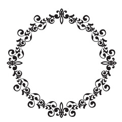 イラスト素材: レトロ、アンティーク、ビンテージのフレーム。ゴージャスな飾り罫オーナメント