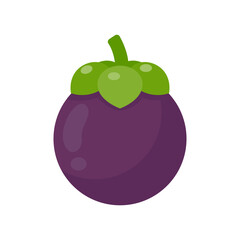 purple mangosteen sweet tropical fruit