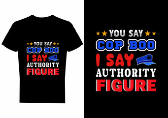 USA Police T-Shirt design