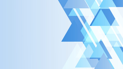 light blue background with abstract square shape, dynamic and sport banner concept