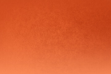 Blank Soft solid colorful orange color gradation light peach orange paint on cardboard box kraft paper texture background