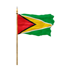 Background for designers. National Day. National flag  of Guyana