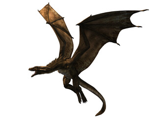 3d render of a Targaryen dragon  © david