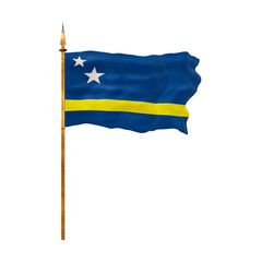 Background for designers. National Day. National flag  of Kuracao