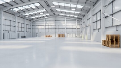 Industrial Warehouse Interior 11b