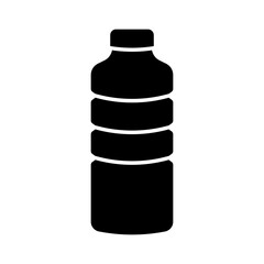 water bottle icon vector logo template